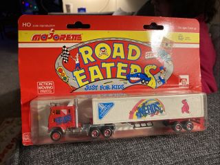 Vintage Majorette 600 Series Road Eaters Willy Wonka Nerds Semi Truck Nip