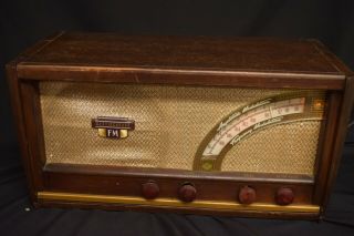 Vintage Antique Westinghouse Radio H - 161 Am/fm 1947/1948 But As Parts