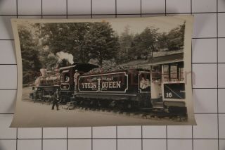 Tweetsie Railroad: Engine 190: Yukon Queen: Vintage Train Photo