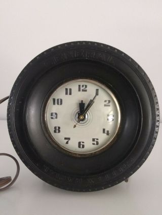 Goodyear Tire Clock Vintage From 1970 