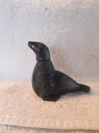 Vintage S.  A.  Reider & Co.  Bobble Head Sea Lion Seal Germany Celluloid Nodder