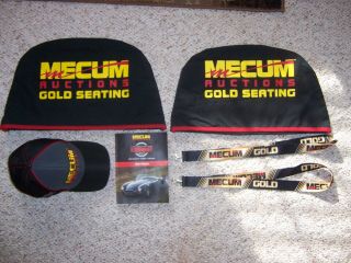 Mecum Items 2 2 Gold Seating Seat Back Covers 2021 Kissimmee Show Prog.