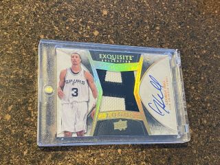 2008 - 09 Exquisite George Hill Limited Logos Auto Patch Rc Rookie D 02/25