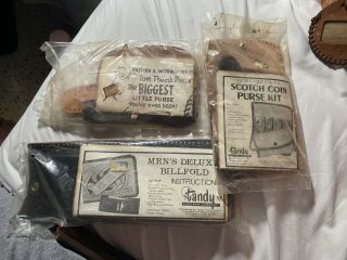 Vintage Tandy Leather Kits Plus
