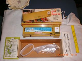 Vintage Dazey Seal - A - Meal Ii Vacuum Food Sealer Model Sam - 2