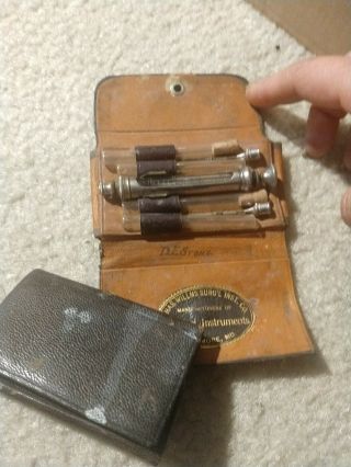 Antique Medical Hypodermic Syringe And