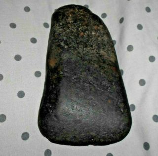 Aboriginal Artifact Hand Held Stone Axe With Cutting Edge Lunga Tribe Kimberley