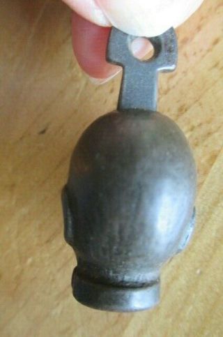 Antique Cast Iron Cap Bomb DEWEY the smallest of 3 sizes circa 1900 2