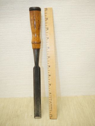 Old Woodworking Tools Vintage Greenlee 3/4 Bevel Edge Socket Chisel
