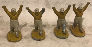 Vintage Toy Soldiers Tru - Craft Chinese Japanese Koreans Prisoner Of War 4 Figs