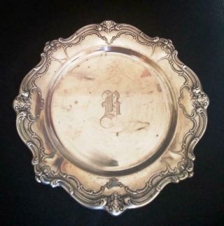 GORHAM Chantilly Historical Sterling Silver Bread&Butter Plate 2