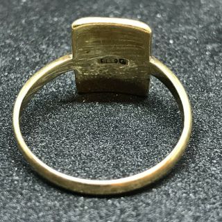 Henry Griffiths & Sons Antique Signet Ring 1928 9 Carat Gold Size P 351502 3
