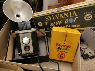 Vintage Kodak Brownie Reflex Synchro Model Camera