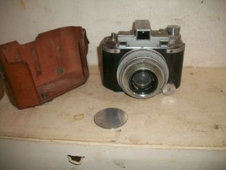 Antique Kodak Medalist 620 Film Camera W/ Ektar 100mm F/3.  5 Not
