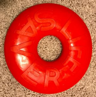 Vintage Life Savers Brand Candy Flying Disc Frisbee -