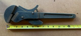 Vintage THURLEY GRIP - ALL No.  2 ADJUSTABLE WRENCH 2