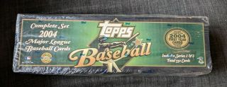 2004 Topps Baseball Complete Set - Series 1 & 2 -
