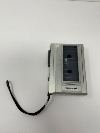 Vintage Panasonic Model Rq - 350 Handheld Portable Cassette Tape Recorder/player