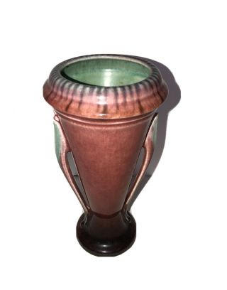 Vintage Art Deco Pottery Vase Numbered Colors
