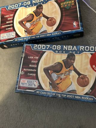 2007 - 2008 Nba Rookies Box Set Look For Auto Rookie Kd You Get The One