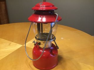 Vintage Coleman Lantern Model 200A With Coleman Carrying Case 3