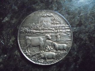 Birmingham Silver Agricultural Medal Best Border Leicester Sheep 1964 Ayr Show