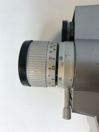 Vintage Emdeko Reflex Zoom Movie Camera EM 5000 8mm 3