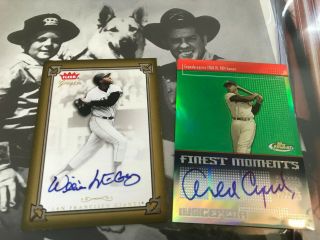 Willie Mccovey 2004 Fleer Greats Of The Game Autograph Auto Gotg Signed Cepeda