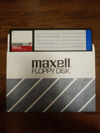 Vintage 8 Inch Floppy Disk - - Varying Labels