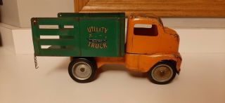 1940s 1950s Antique Tonka Toys Mound Metalcraft Utility Truck
