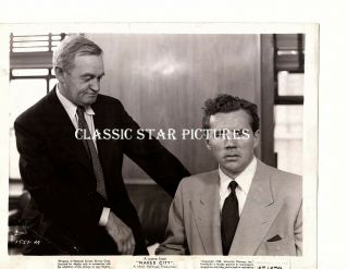 R889 Barry Fitzgerald Howard Duff The Naked City 1948 Vintage Photo
