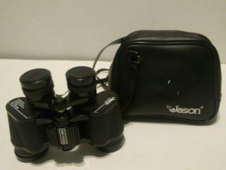 Vintage Jason Binoculars Model 1116f 7 X 35 Wide Angle 500 Ft At 1000 Yds