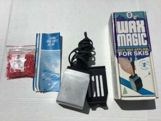Wax Magic For Skis Hot Applier Applicator By Magic Ski Products Vtg