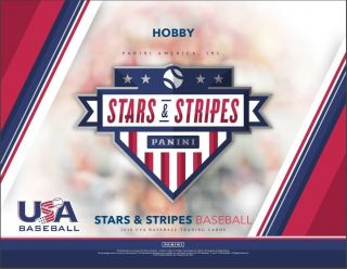 2018 Panini Usa Stars & Stripes Baseball Hobby 5 Pack Box (factory)