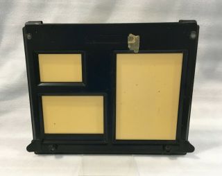 Vintage Photography 4 In 1 Easel / 12 " X 10 " / Heavy Metal / Black & Yellow