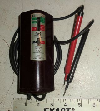 Vintage Ideal Industries Inc.  Voltage Tester 61 - 005