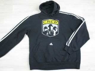 Vtg Columbus Crew Adidas Hoodie Sweatshirt Mens Size (l) Soccer Futbol Team
