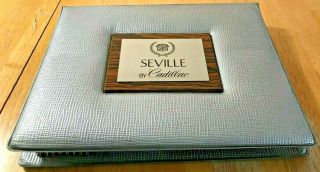 1976 Cadillac Seville Color And Upholstery Dealer Showroom Album
