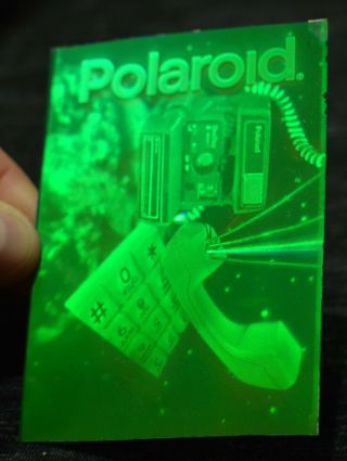 Vtg Polaroid 3 - D 90 