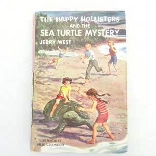 Vintage The Happy Hollisters The Sea Turtle Mystery Jerry West 1964 Hc/dj 26
