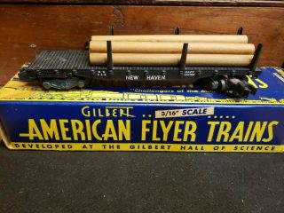 Vintage Gilbert American Flyer Trains 928 Lumber Car