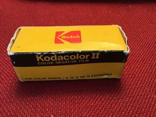 Vintage Kodak Kodacolor Ii 120 Film