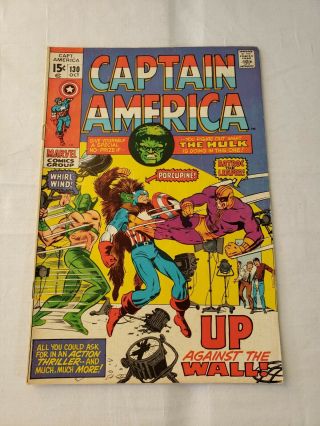 Vintage Marvel Comic Book - Captain America (130) -