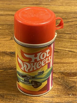 Vintage 1969 Mattel Toys Red Line Hot Wheels Twin Mill Toy Car 2804 Thermos 9,