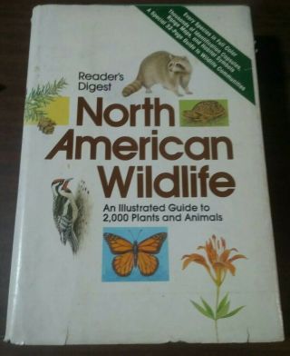 Readers Digest: North American Wildlife Illustrated Guide Hardcover Vintage 1984