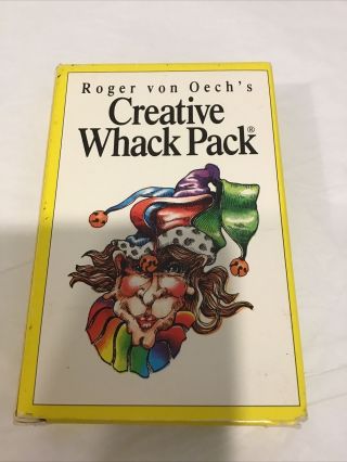Vintage 1992 Roger Von Oech’s Creative Whack Pack