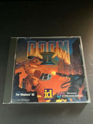 Doom Ii 2 (pc Cd - Rom,  1994) Vintage Id Software