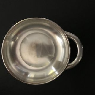 Vintage Antique Towle Sterling Silver Modernist Porringer Baby Bowl Dish