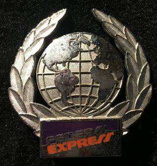 Federal Express Pilot Hat Badge 4th Issue