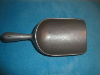 Vtg Cast Metal Aluminum Bulk Food Scoop 1 Grain Feed Ice Candy Country Store